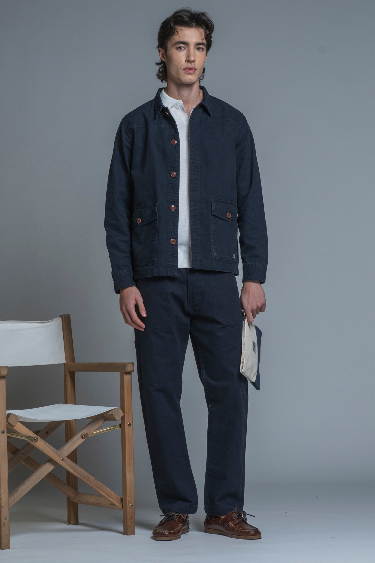 ETIENNE WORK JACKET IN CANVAS