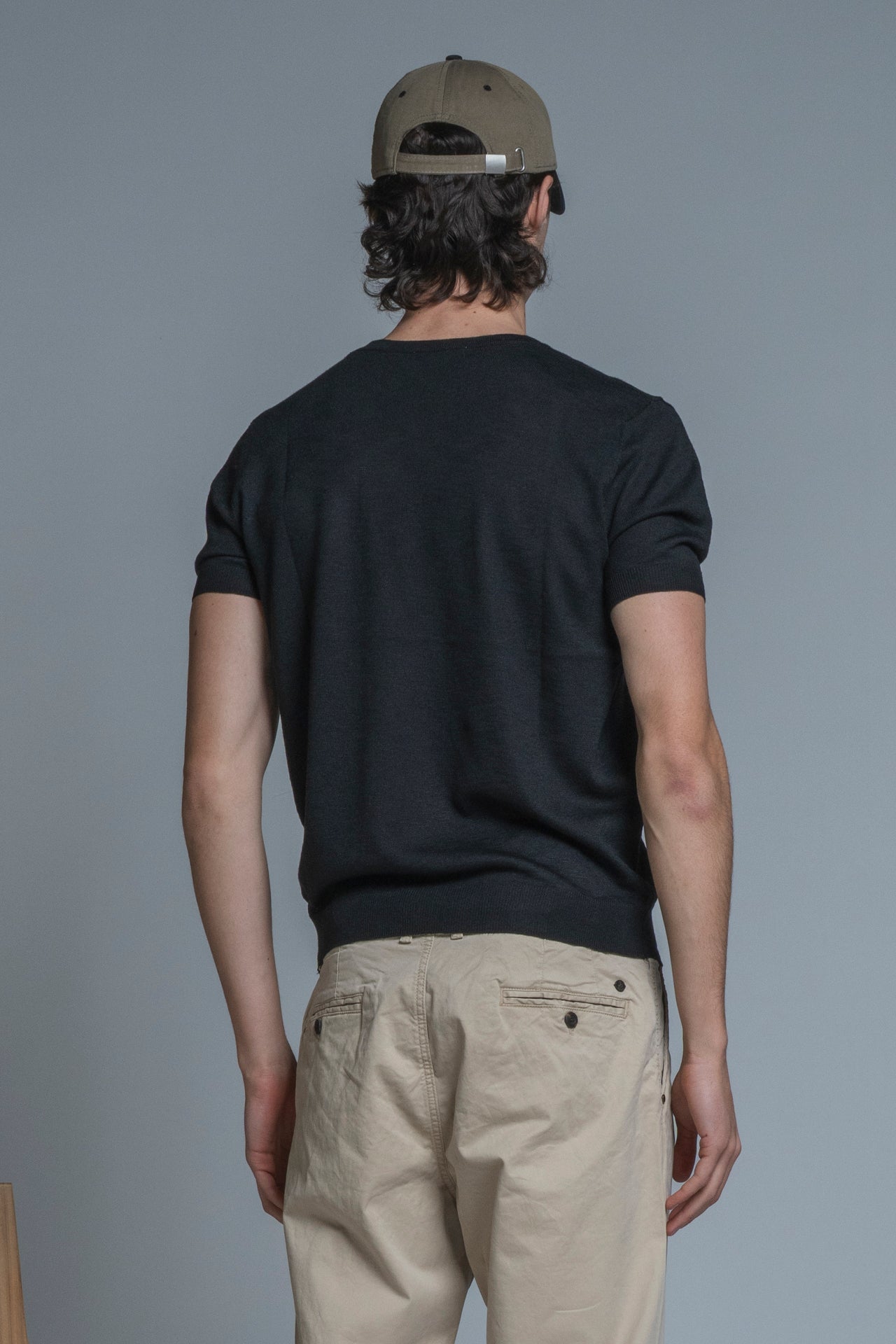 SAMUEL SWEATER ROUND NECK IN MIXED LINEN