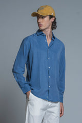 NIGEL FRENCH COLLAR IN TESSUTO LYOCELL