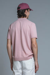 CLARK SWEATER POLO SKIPPER IN COTTON CREPE