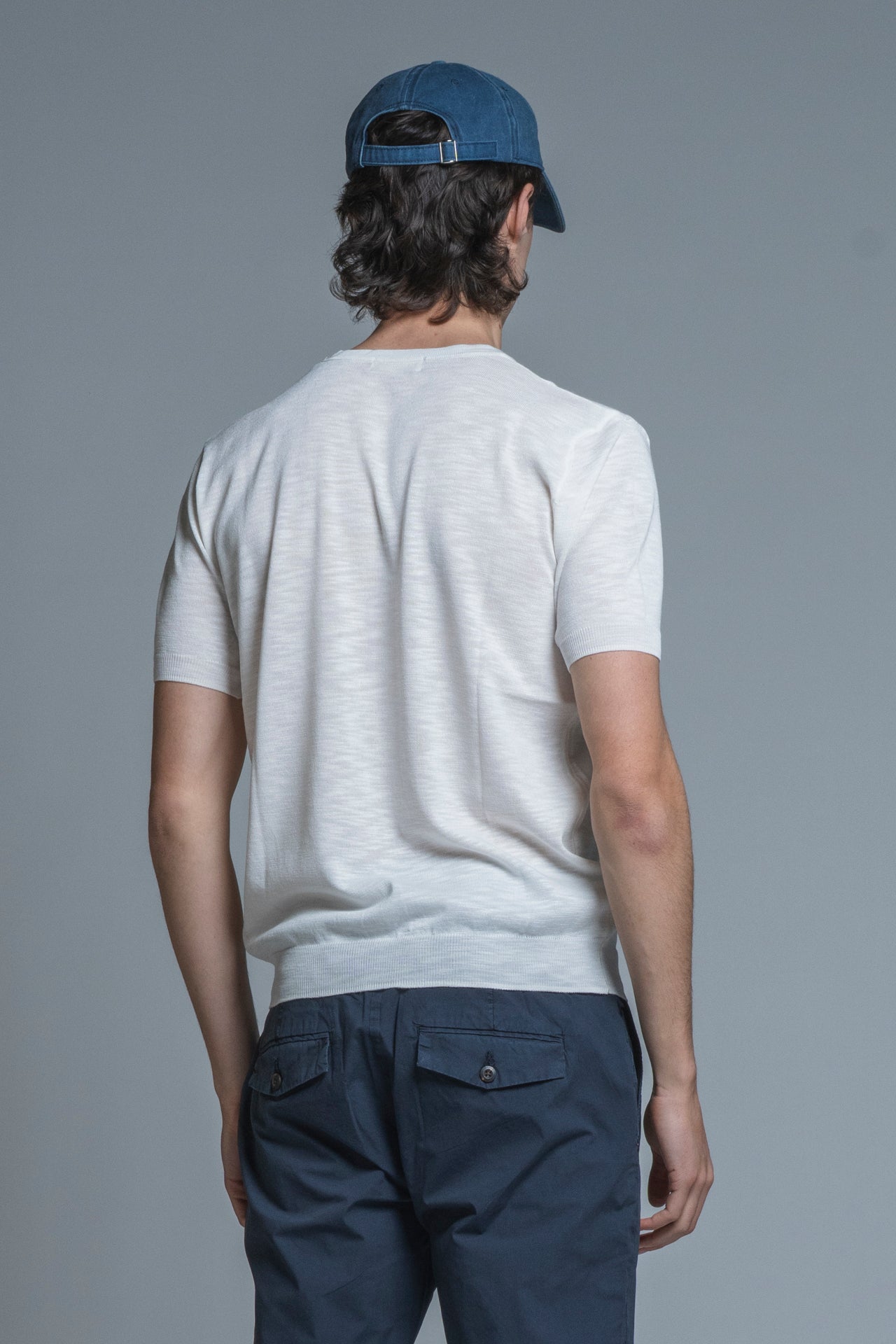 SAMUEL SWEATER ROUND NECK IN MIXED LINEN