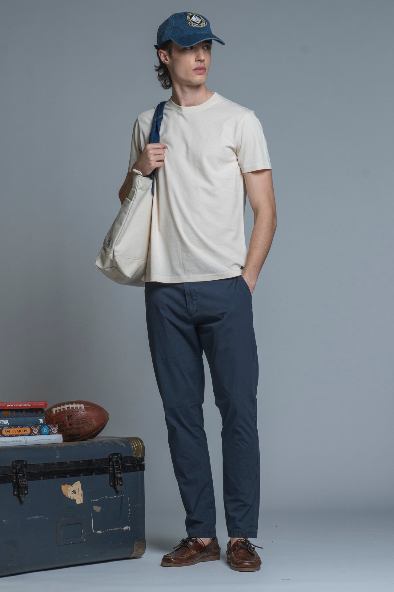 JOSHUA TSHIRT  IN MIXED LINEN