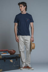 ALOHA T.SHIRT WITH EMBROIDERY