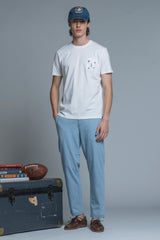 ALOHA T.SHIRT WITH EMBROIDERY