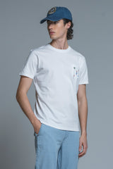 ALOHA T.SHIRT WITH EMBROIDERY
