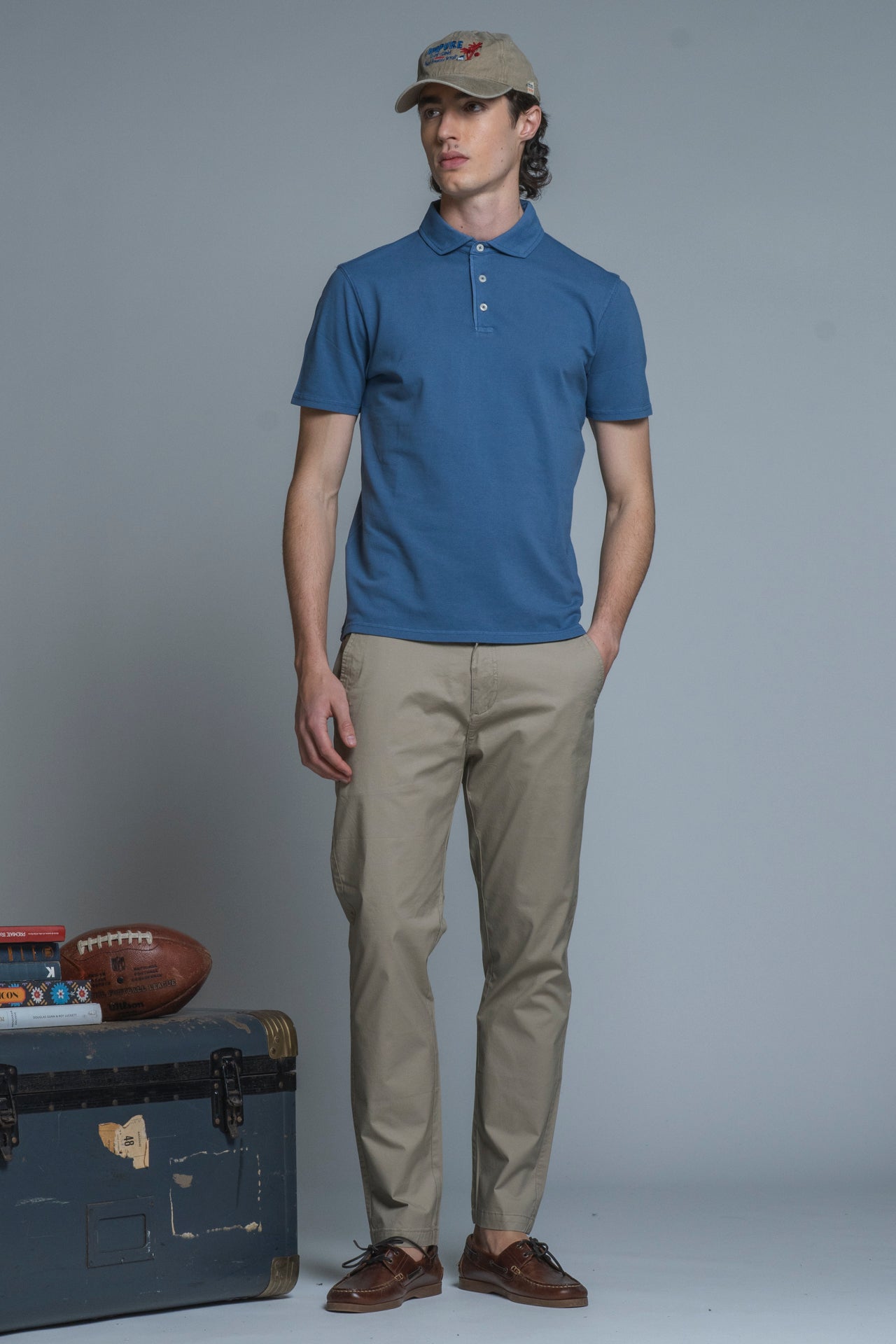PETER POLO 3 BUTTON IN PIQUET
