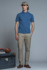 PETER POLO 3 BUTTON IN PIQUET