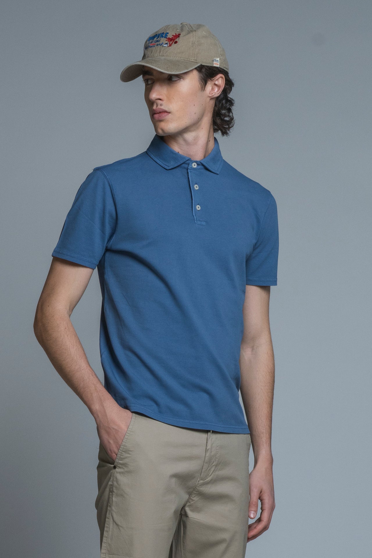 PETER POLO 3 BUTTON IN PIQUET