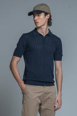 HILLS POLO CABLE IN COTTON CREPE
