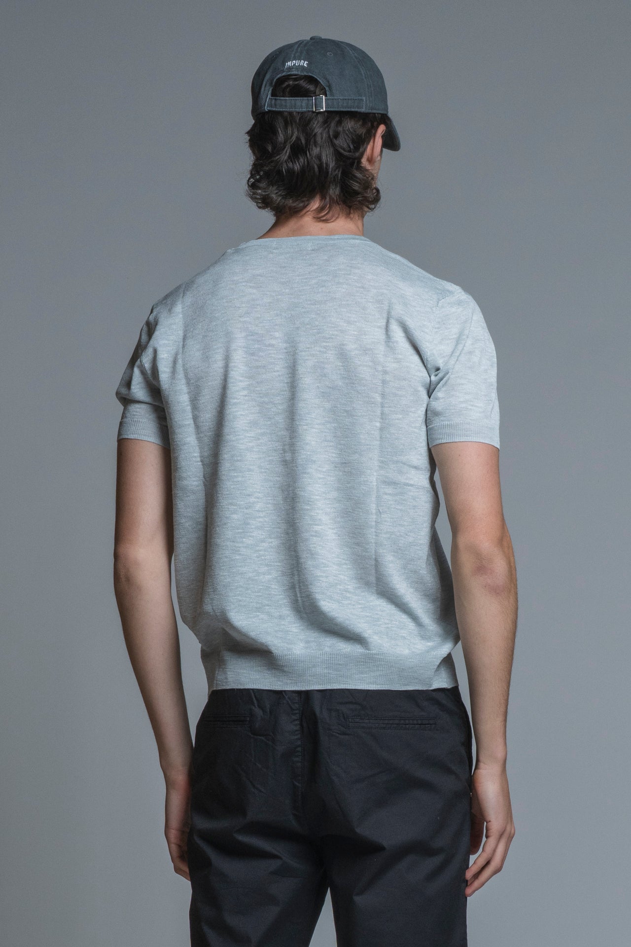 SAMUEL SWEATER ROUND NECK IN MIXED LINEN