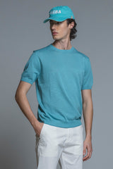 SAMUEL SWEATER ROUND NECK IN MIXED LINEN