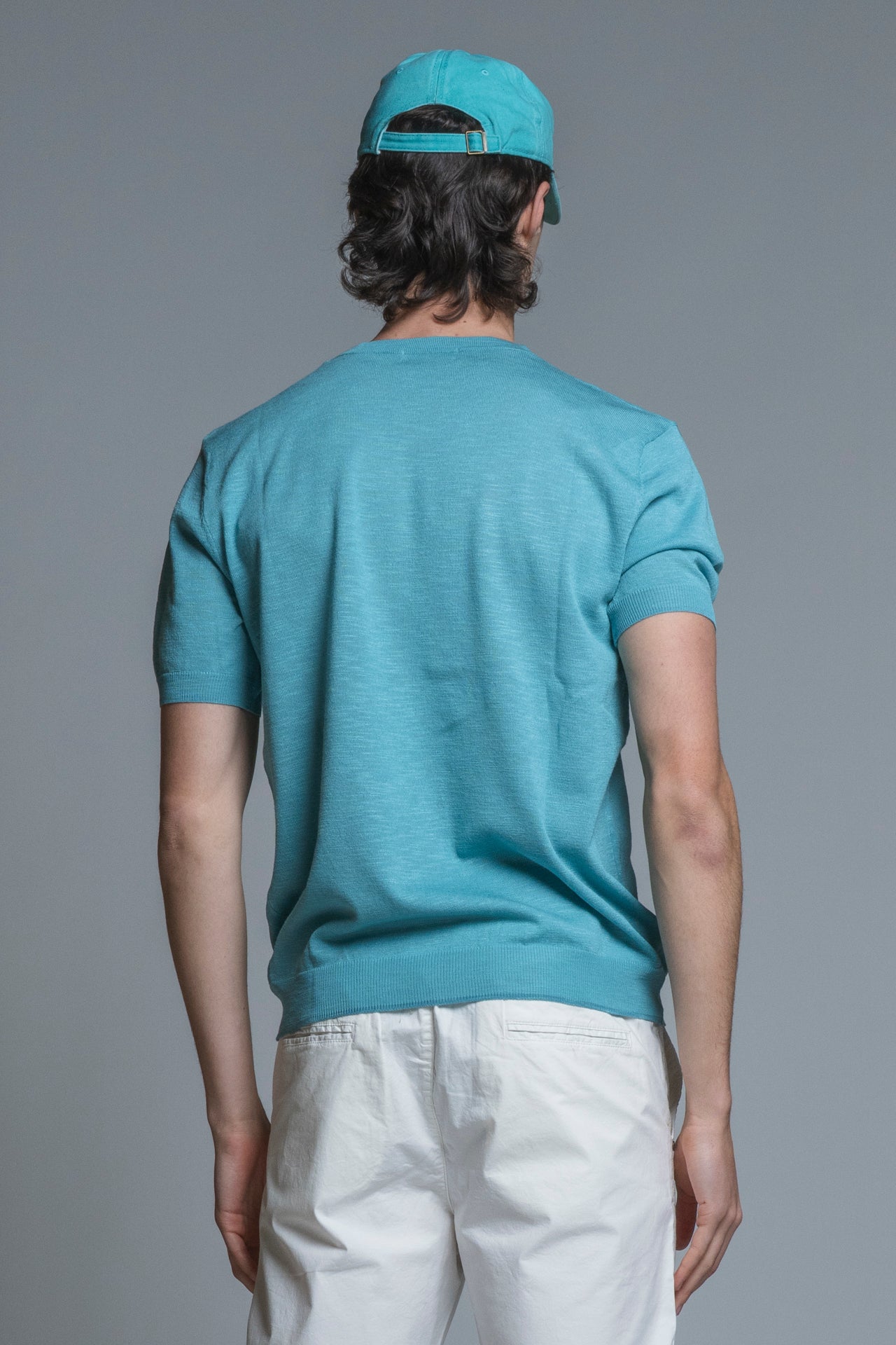 SAMUEL SWEATER ROUND NECK IN MIXED LINEN