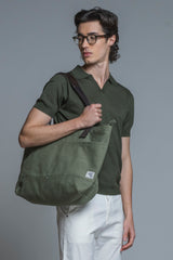 CLARK SWEATER POLO SKIPPER IN MIXED LINEN