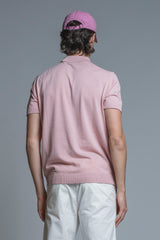 JOYCE SWEATER POLO IN COTTON CREPE