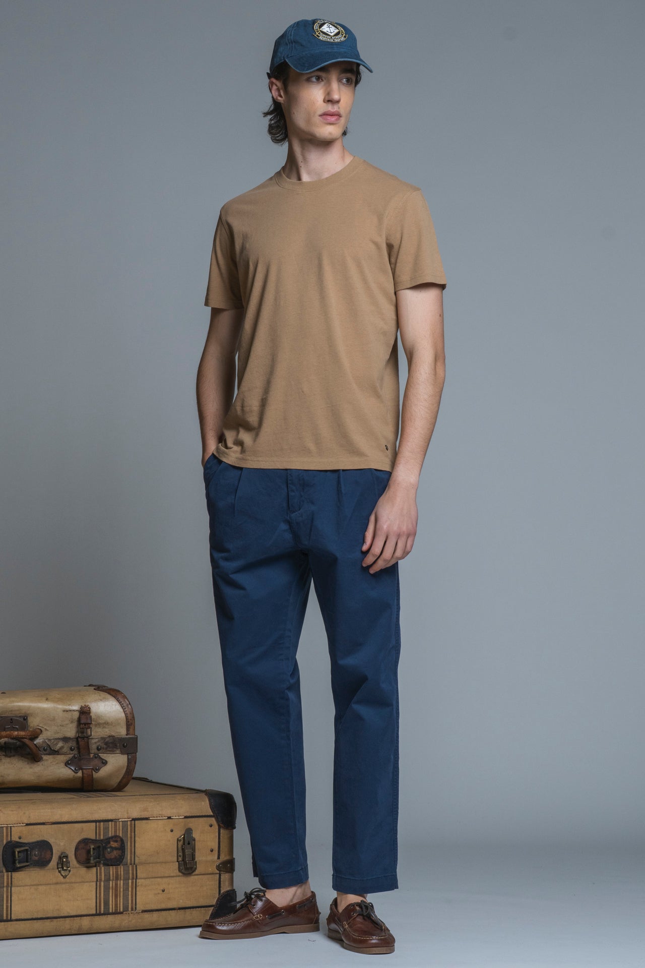 JOSHUA TSHIRT  IN MIXED LINEN