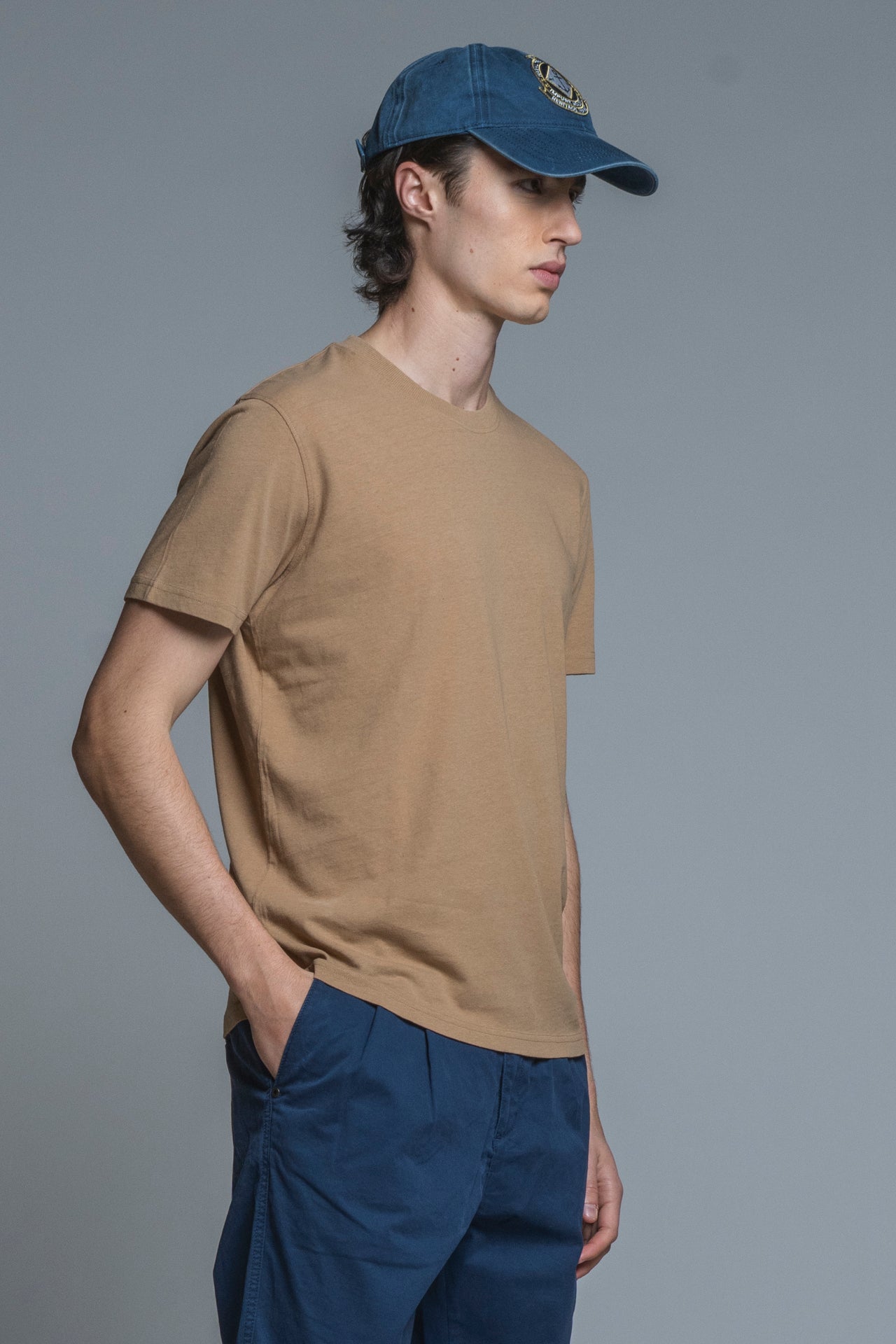 JOSHUA TSHIRT  IN MIXED LINEN