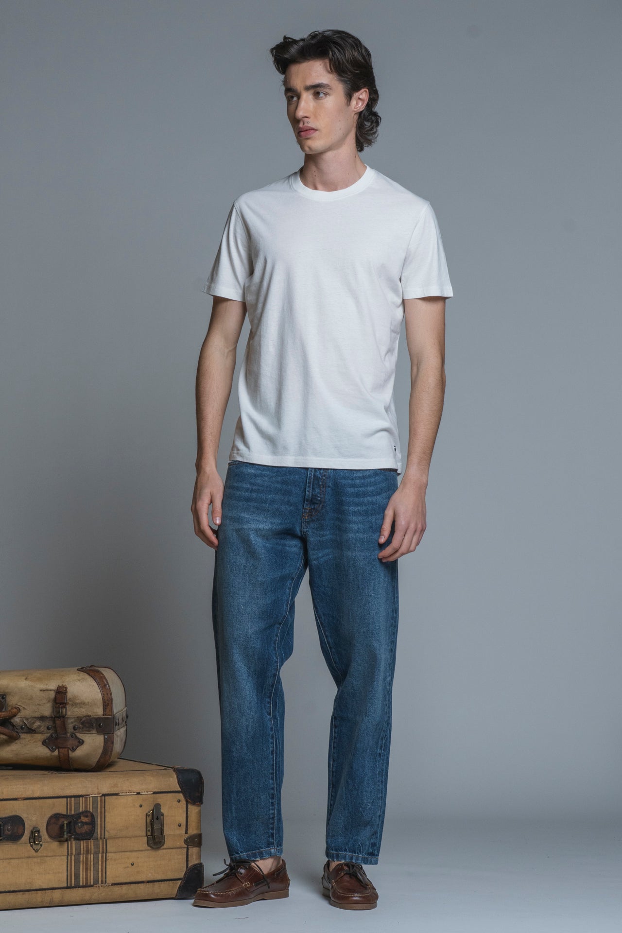 JOSHUA TSHIRT  IN MIXED LINEN