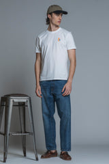 SURFER T.SHIRT WITH EMBROIDERY