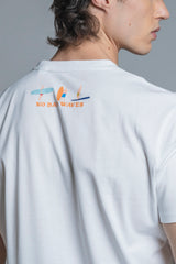 SURFER T.SHIRT WITH EMBROIDERY
