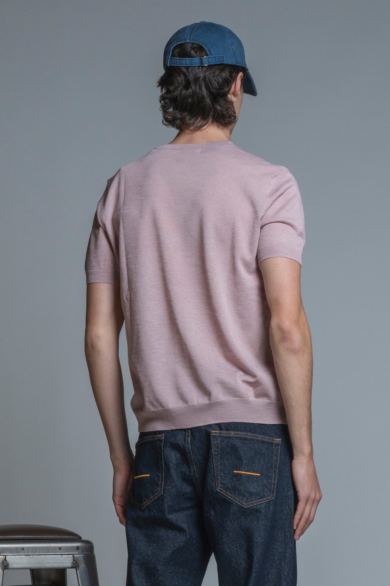 SAMUEL SWEATER ROUND NECK IN MIXED LINEN
