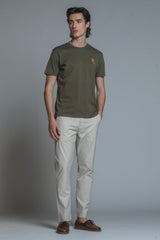 SURFER T.SHIRT WITH EMBROIDERY