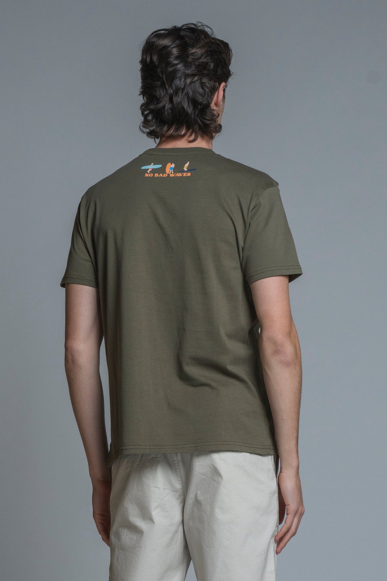 SURFER T.SHIRT WITH EMBROIDERY