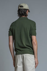 HILLS POLO CABLE IN COTTON CREPE