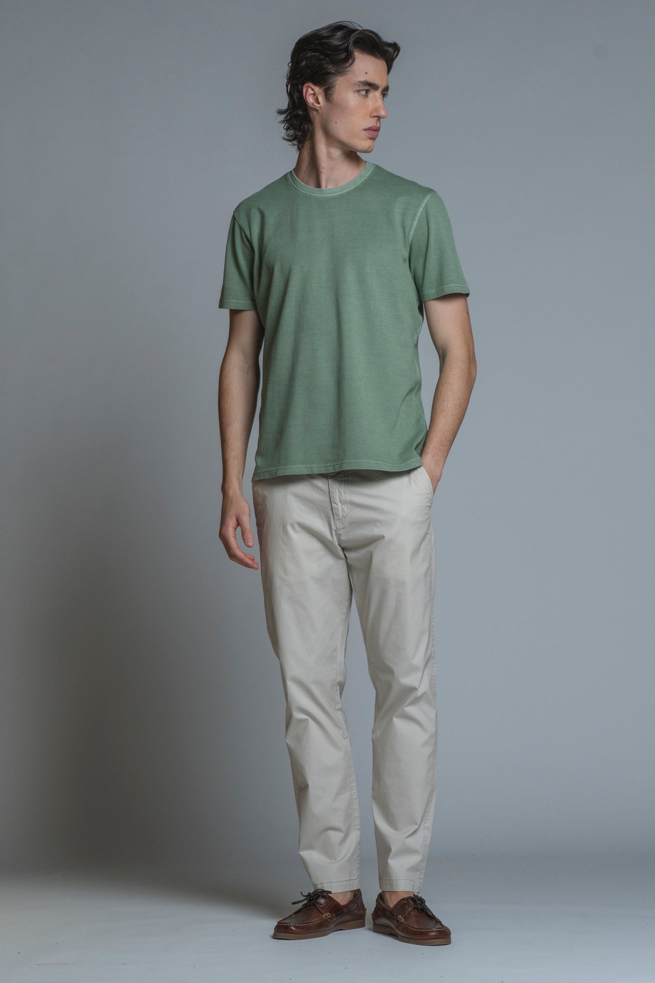 JOSHUA TSHIRT  IN PIQUET STRETCH