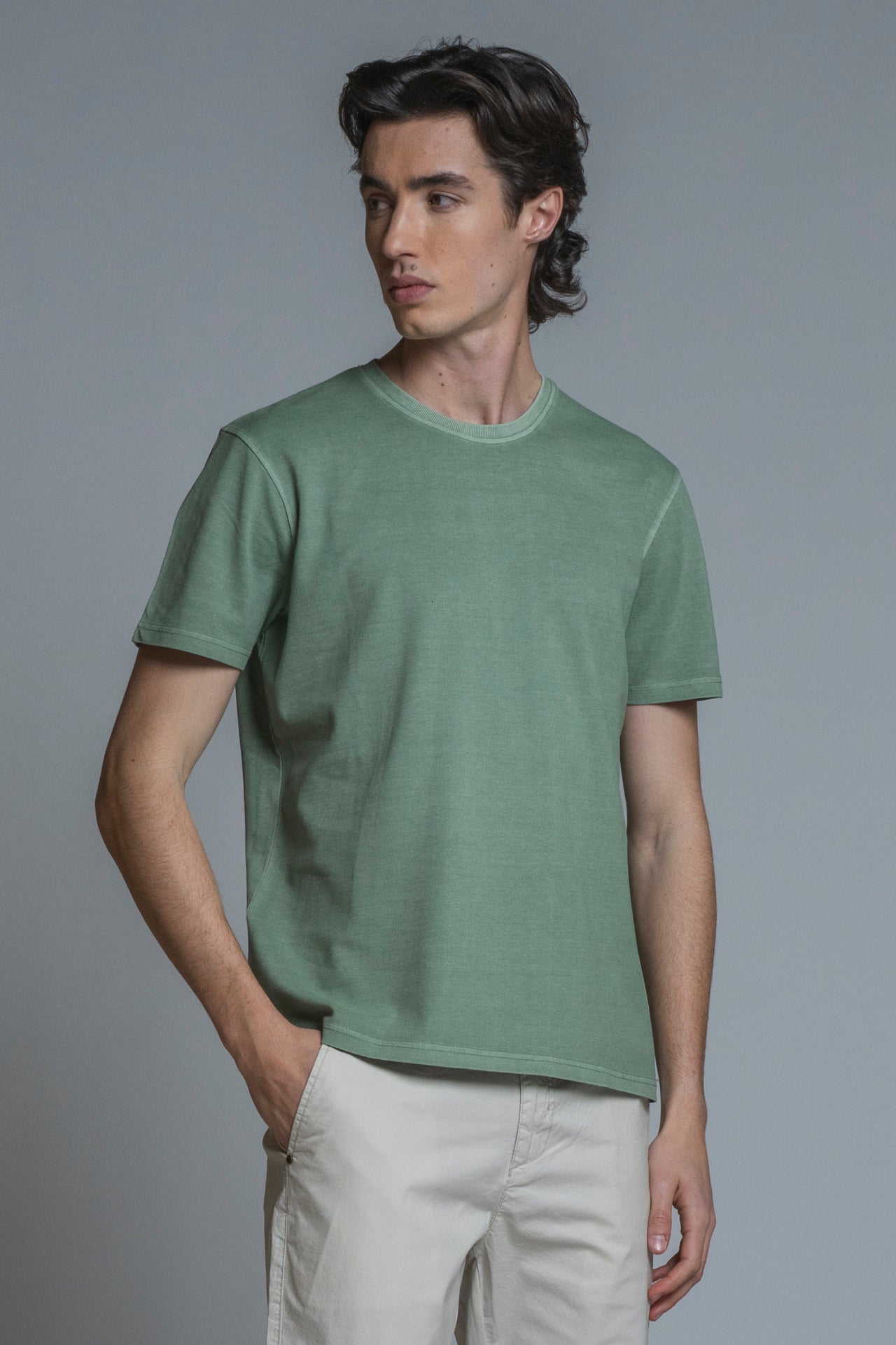 JOSHUA TSHIRT  IN PIQUET STRETCH