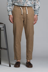 MILES CHINO LONG IN COTTON DOBBY