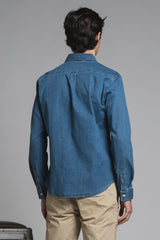 CONNOR SHIRT IN DEMIN BUTTON DOWN