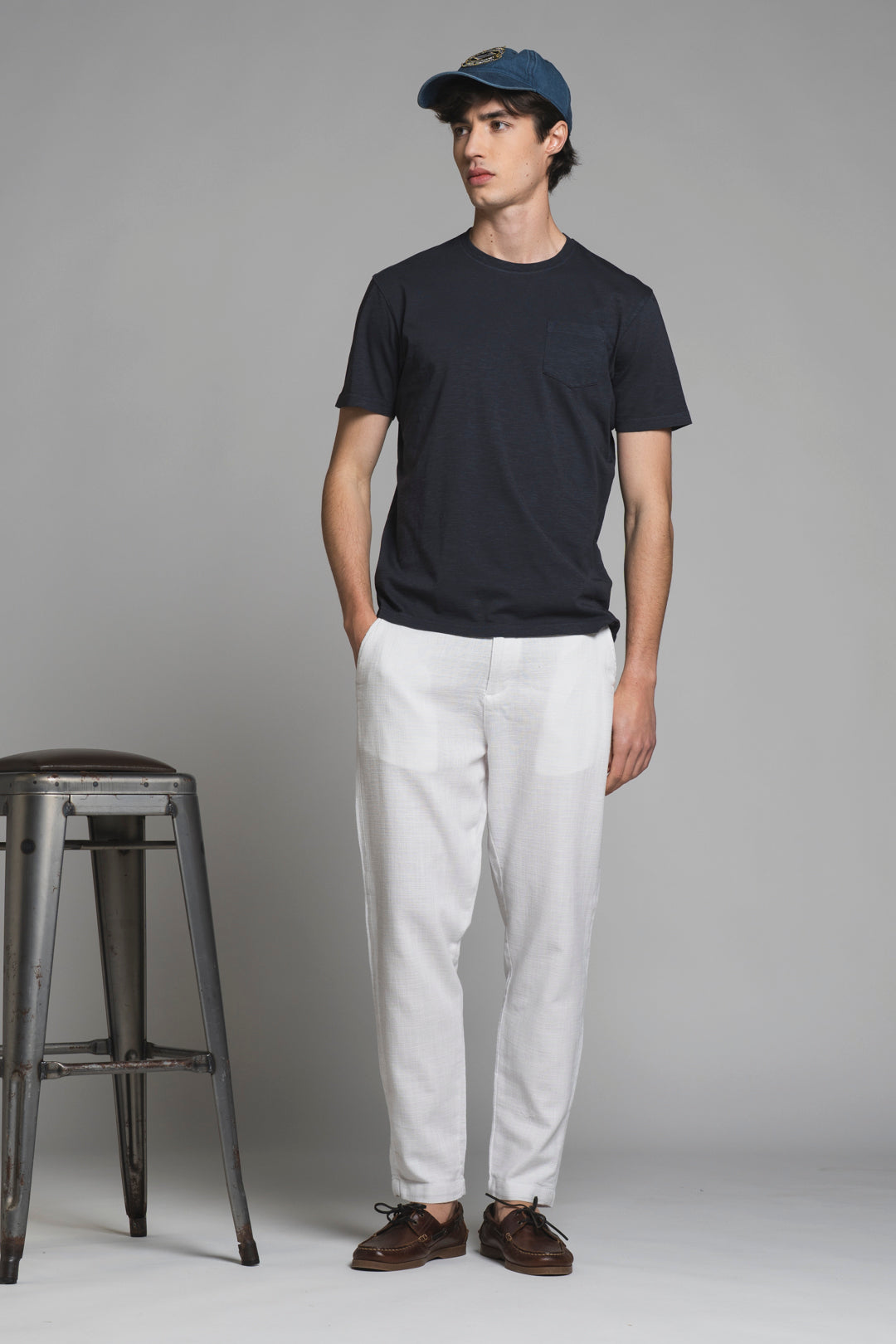 MORRIS T.SHIRT IN JERSEY SLUB
