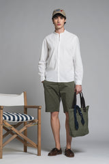 LARS SHIRT COREANA MIXED LINEN