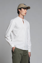 LARS SHIRT COREANA MIXED LINEN