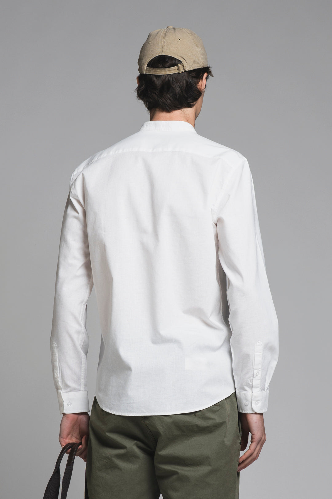 LARS SHIRT COREANA MIXED LINEN