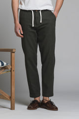 MILES CHINO LONG IN COTTON DOBBY