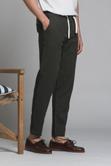 MILES CHINO LONG IN COTTON DOBBY