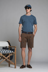 REY PRIME CHINO SHORT WITH EMBROIDERY