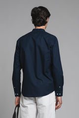 LARS SHIRT COREANA MIXED LINEN