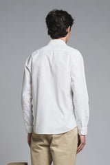 RILEY COLLAR FRENCH IN MIXED LINEN