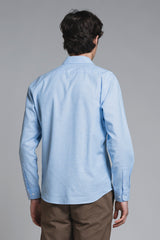 RILEY COLLAR FRENCH IN MIXED LINEN