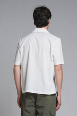 JAMIE POLO SKIPPER IN MIXED LINEN