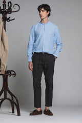 MILES CHINO LONG MIXED LINEN