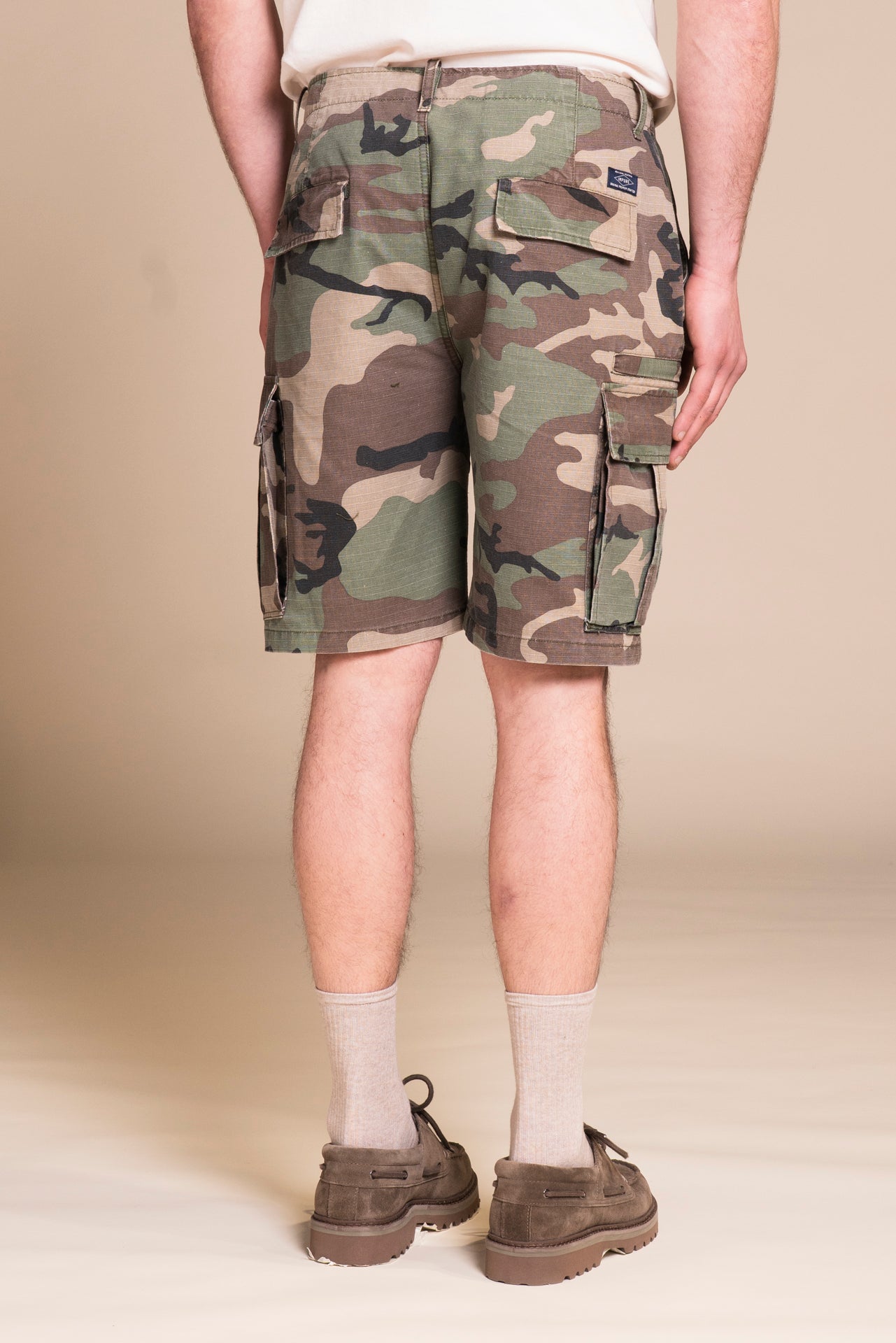 STONE CARGO SHORT IN RIP STOP