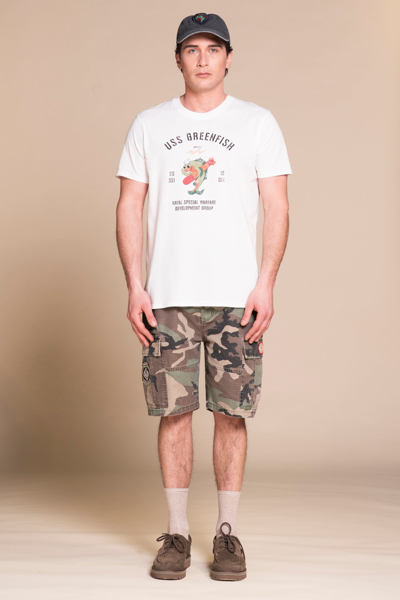 GREENNFISH T.SHIRT PRINT