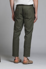 MILES CHINO LONG MIXED LINEN