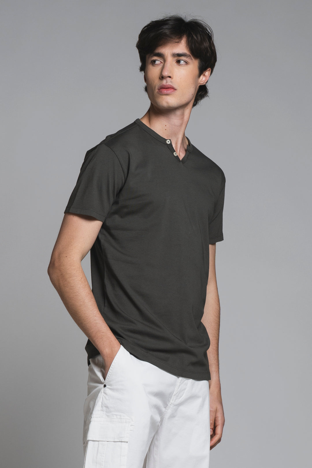 JOSHUA STRETCH PIQUET T-SHIRT