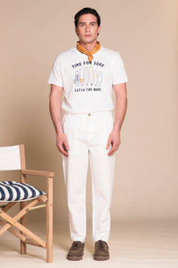 MILES CHINO LONG IN SEERSUCKER
