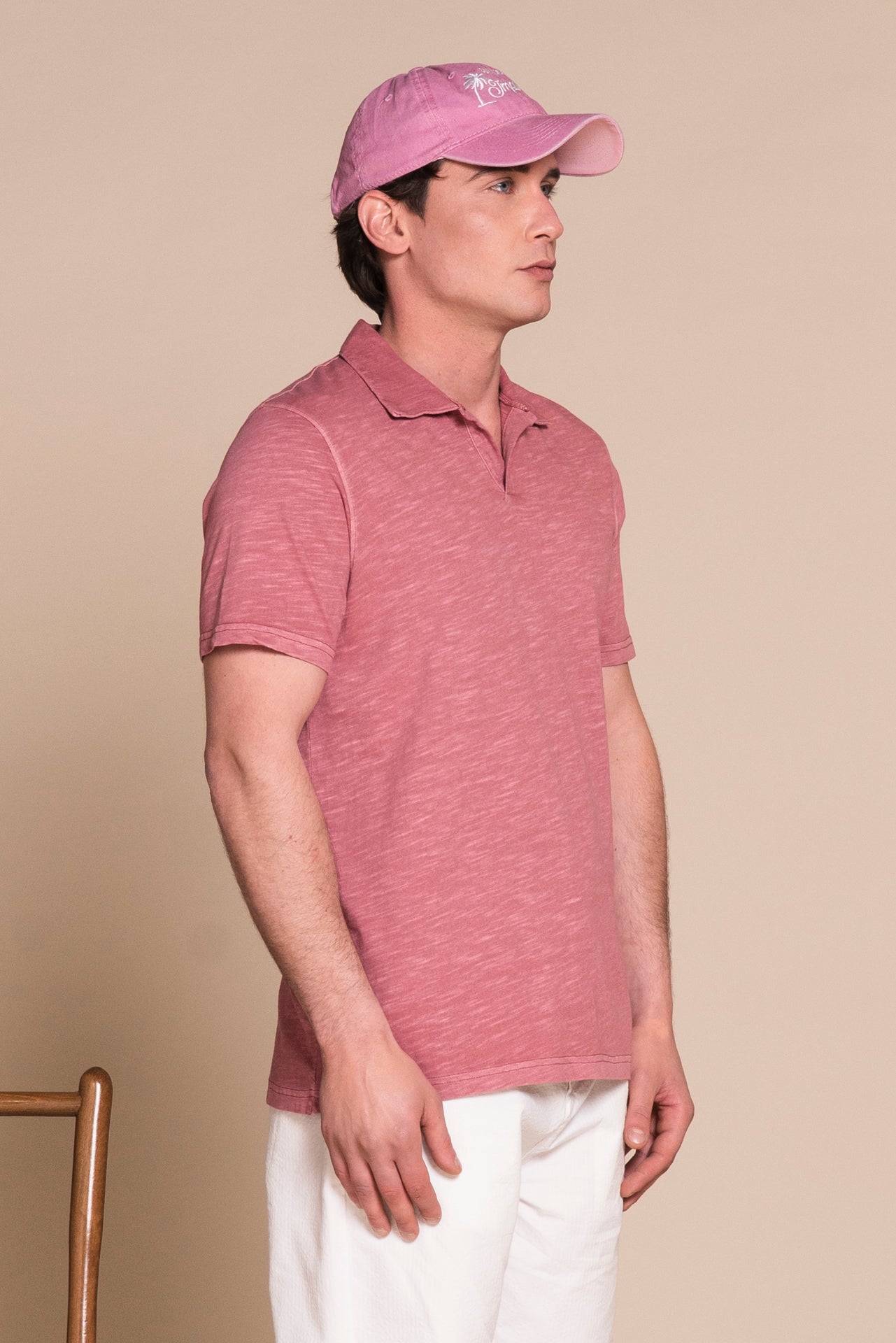 JAMIE POLO SKIPPER IN JERSEY SLUB