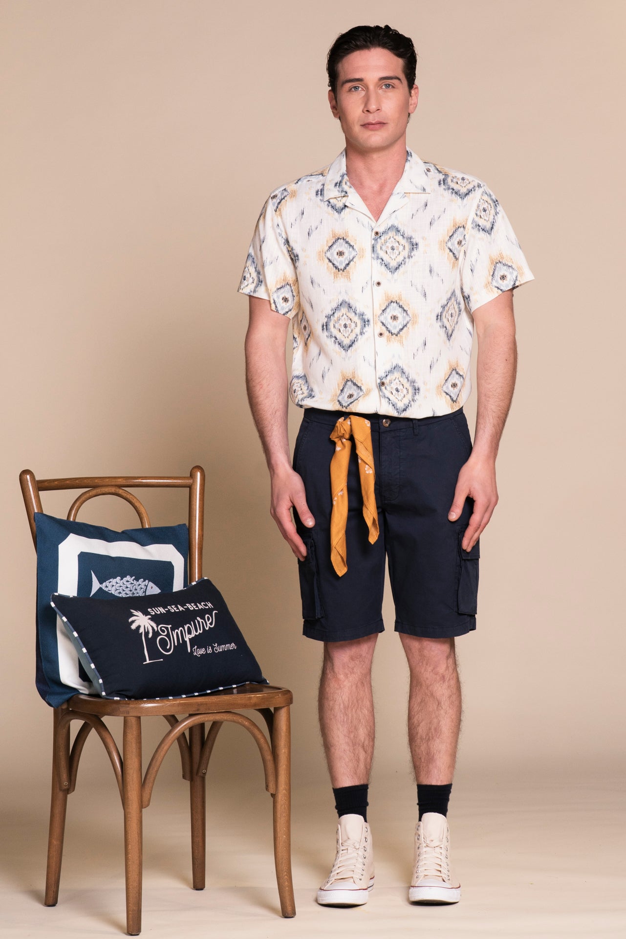 DANNY CARGO SHORTS IN TWILL
